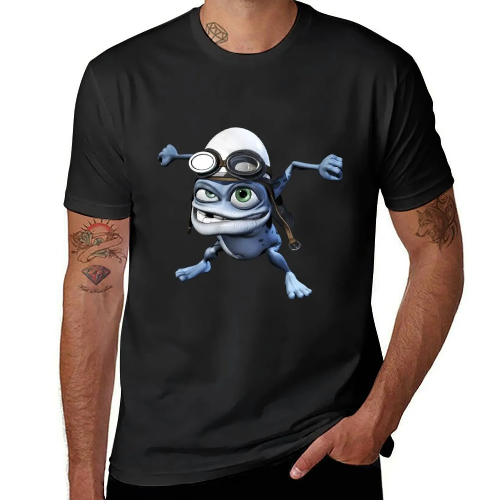 Мужская футболка CRAZY FROG цвет белый
