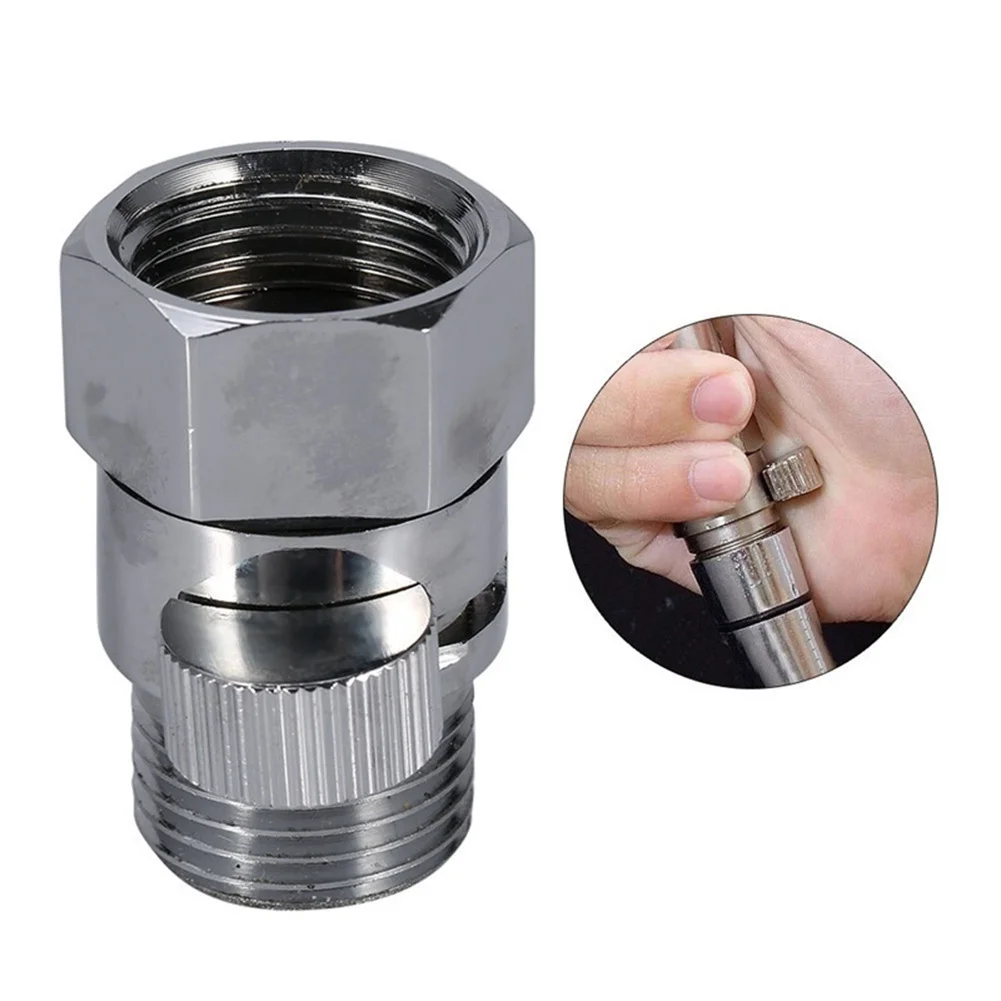 

Shower Head Flow Control Valve Shut-off Valve Water Saver Valve Universal Interface 1/2 Inch For Shower Head Shower Arm
