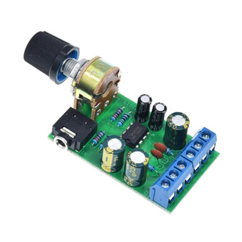 

TDA2822M 2.0 Stereo Amplifier Board Dual Channel 1.5W Support Wide Voltage Input Improve Wiring Performance Dropship