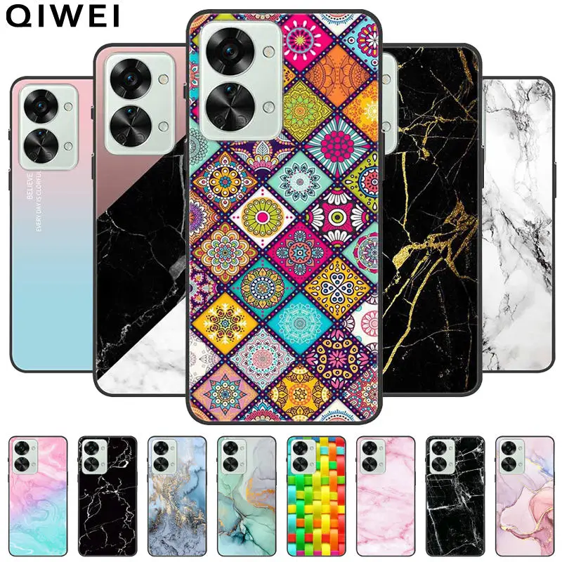 Противоударный чехол для телефона Oneplus Nord 2 T мягкий силиконовый из ТПУ One plus 2022