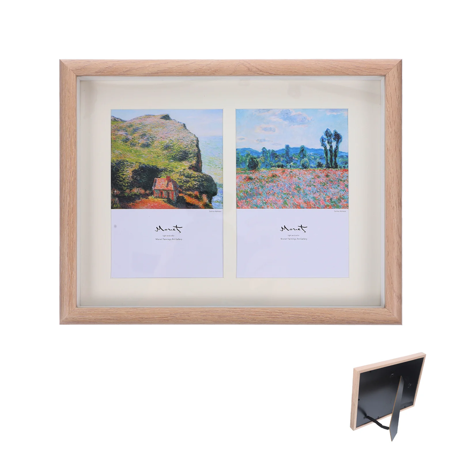 

Frame Photo Picture Display Holder Wooden Frames Tabletop Collage Aperture Wedding Multiple Rustic Square Wall Mount Table