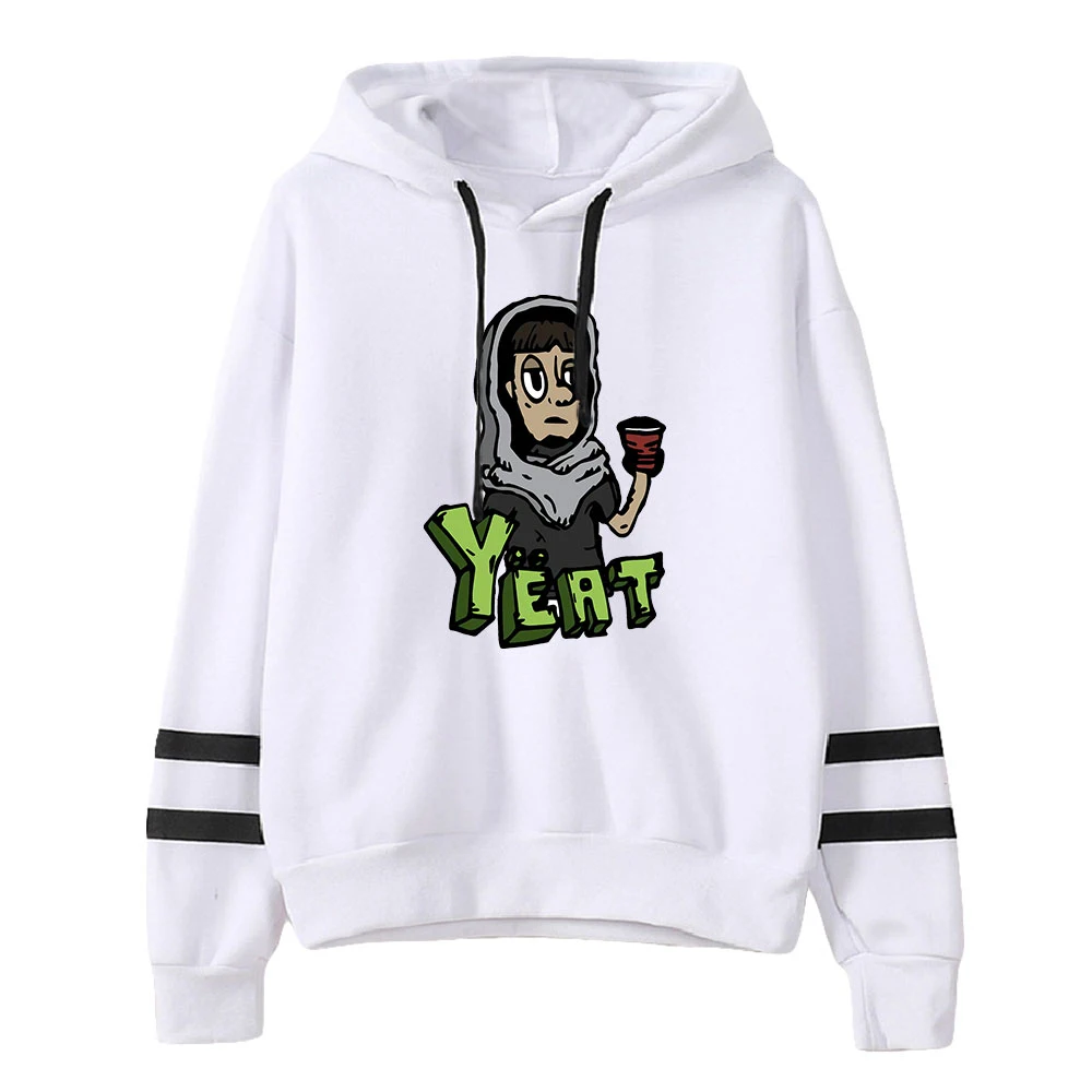 

Yeat Hoodie Unisex Pocketless Parallel Bars Sleeve Sweatshirts Women Men Hoodies American Pop Rapper 2022 Hip Hop Clothes