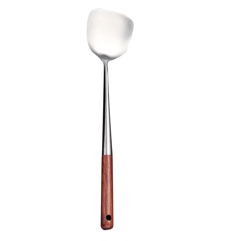 

Spatula Kitchen Cooking Wooden Turner Spatulas Flexible Utensils Gradeset Tool Scrapers Resistant Stick Non Heat Slotted Handle