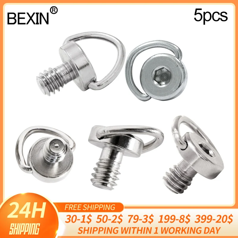 

1/4 inch quick release screw stainless steel inner hexagon fixed tripod screw for tripod camera quick release plate accessory
