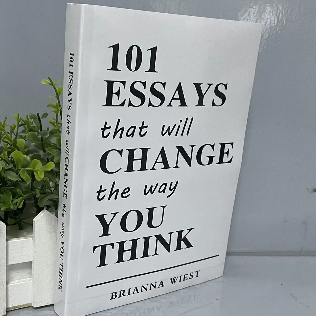 

101 Essays That Will Change The Way You Think By Brianna Wiest English Books for Adults Inspirational Encourage Cogitation