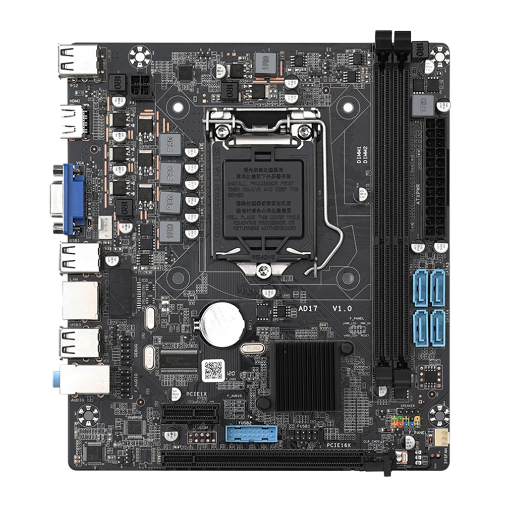 Материнская плата H55M для ПК DDR3, память LGA1156, материнская плата для настольного компьютера, 8 ГБ ОЗУ, материнская плата для компьютера, SATA2.0, поддержка процессора Core I7/i5/i3