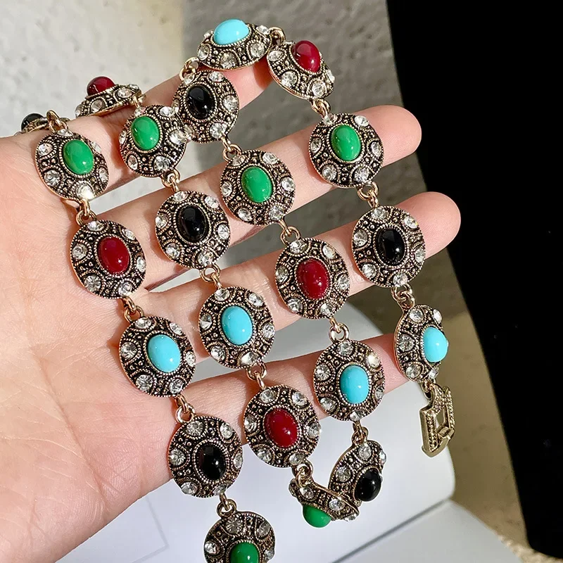 Красочное массивное ожерелье Draweye для женщин Элегантные ожерелья в