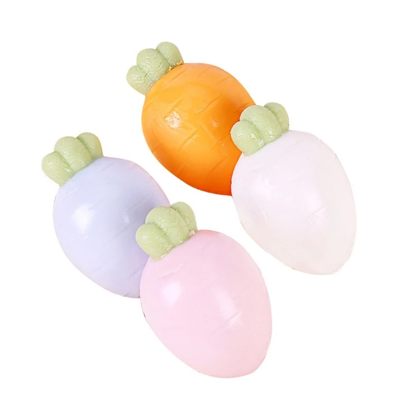 

1PC Anti-anxiety Carrot Interactive Toy for Toddler Special Need Pressure Relieve Vent Ball Grape Ball Hand Exercise