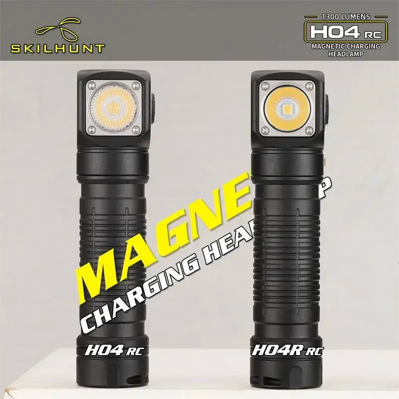 

Skilhunt H04 RC USB магнитный перезаряжаемый фонарь холодного белого света 1300 люмен