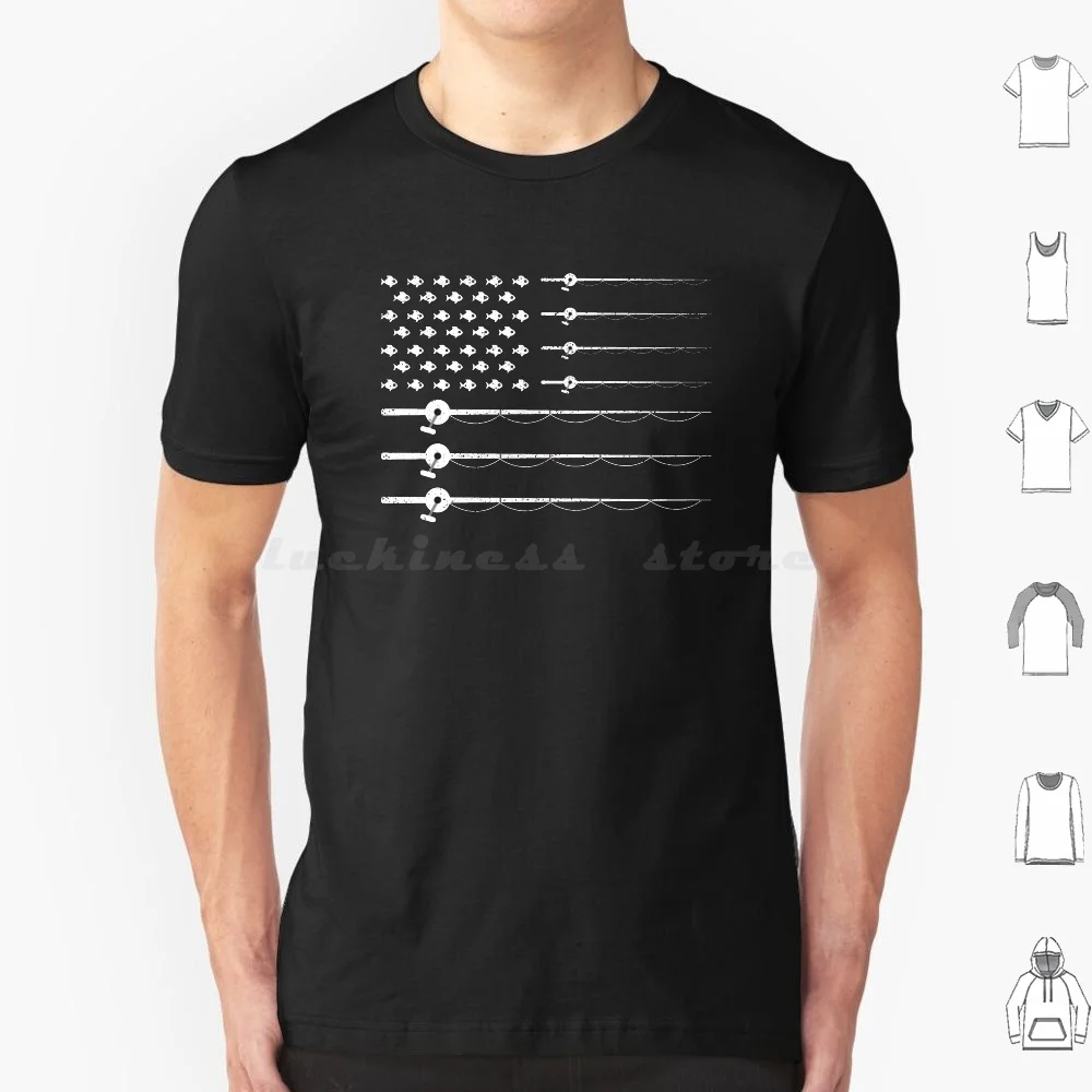 

Vintage Patriotic Fishing Usa American Flag T-Shirt Tee Gift T Shirt Big Size 100% Cotton Fish Fishing Outdoors Trout Tackle