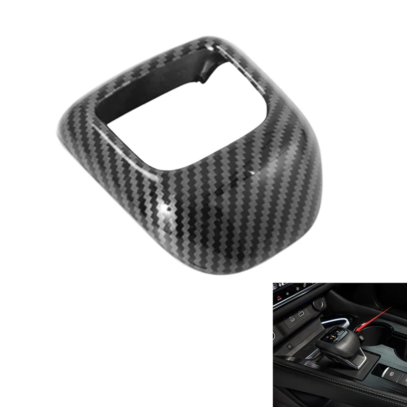

Gear Head Knob Shift Cover Trim Gear Shift Knob Shifter Lever Cover Decoration For Nissan X-Trail 2021 2022