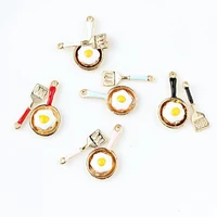 popular metal diy kitchenware enamel handmade pendants fit for jewelry necklacebracelet 5 sets y15830