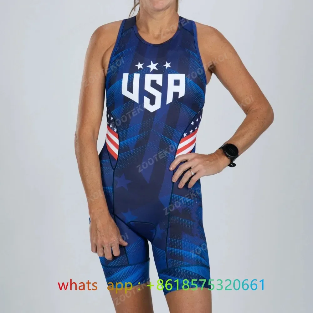 Летний велосипедный комбинезон Zootekoi без рукавов