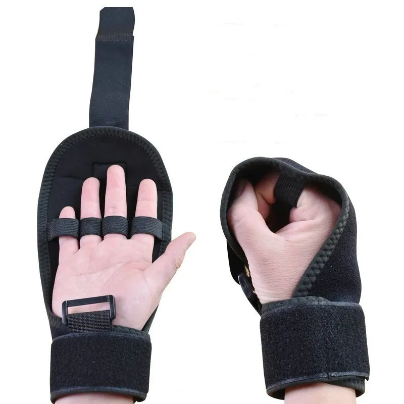 Auxiliary Fixed Gloves Stroke Hemiplegia Rehabilitation Training Hand Finger Grip Old Man Fist Handle Exercise Equipment