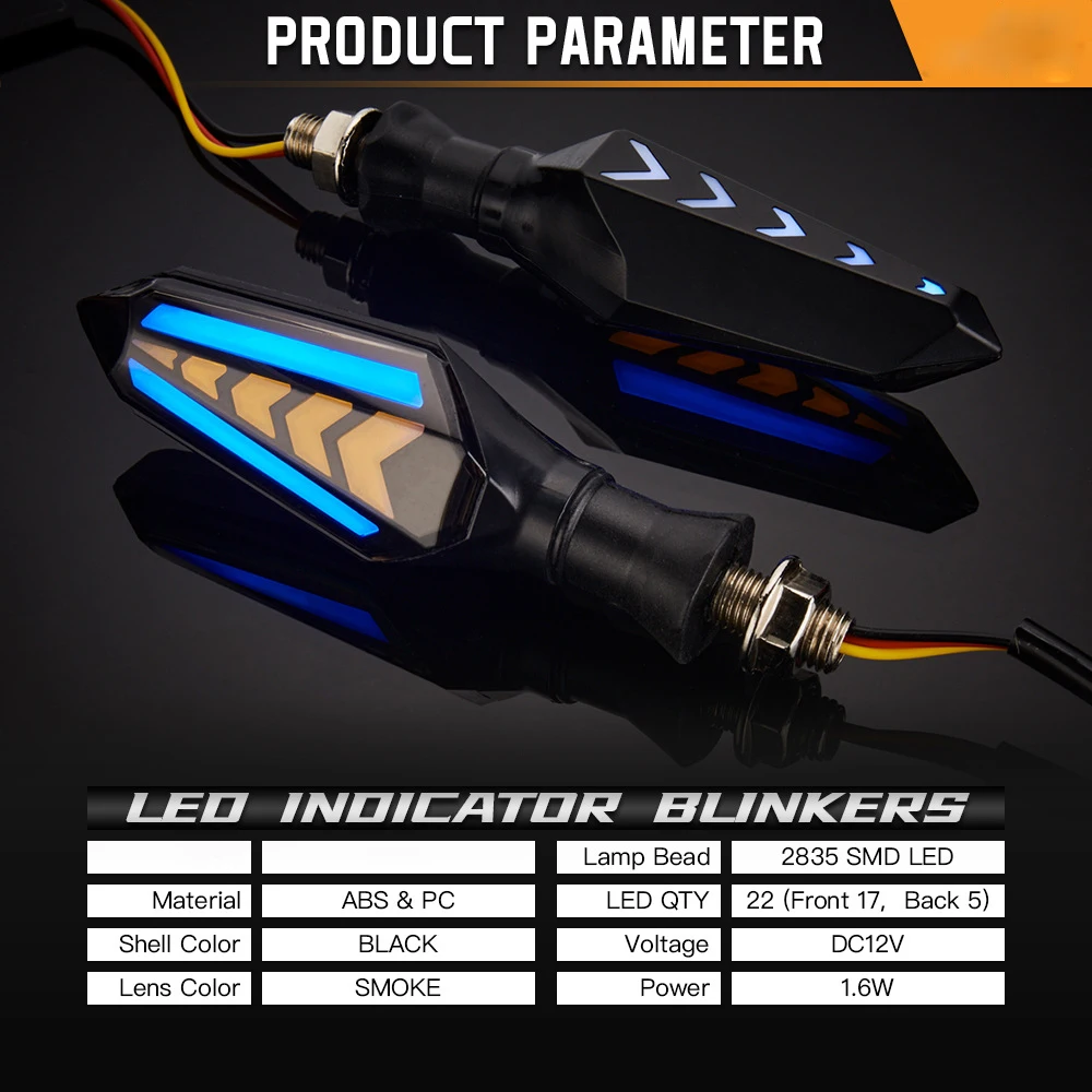 Светодиодный индикатор для мотоцикла аксессуары модификации двухцветный