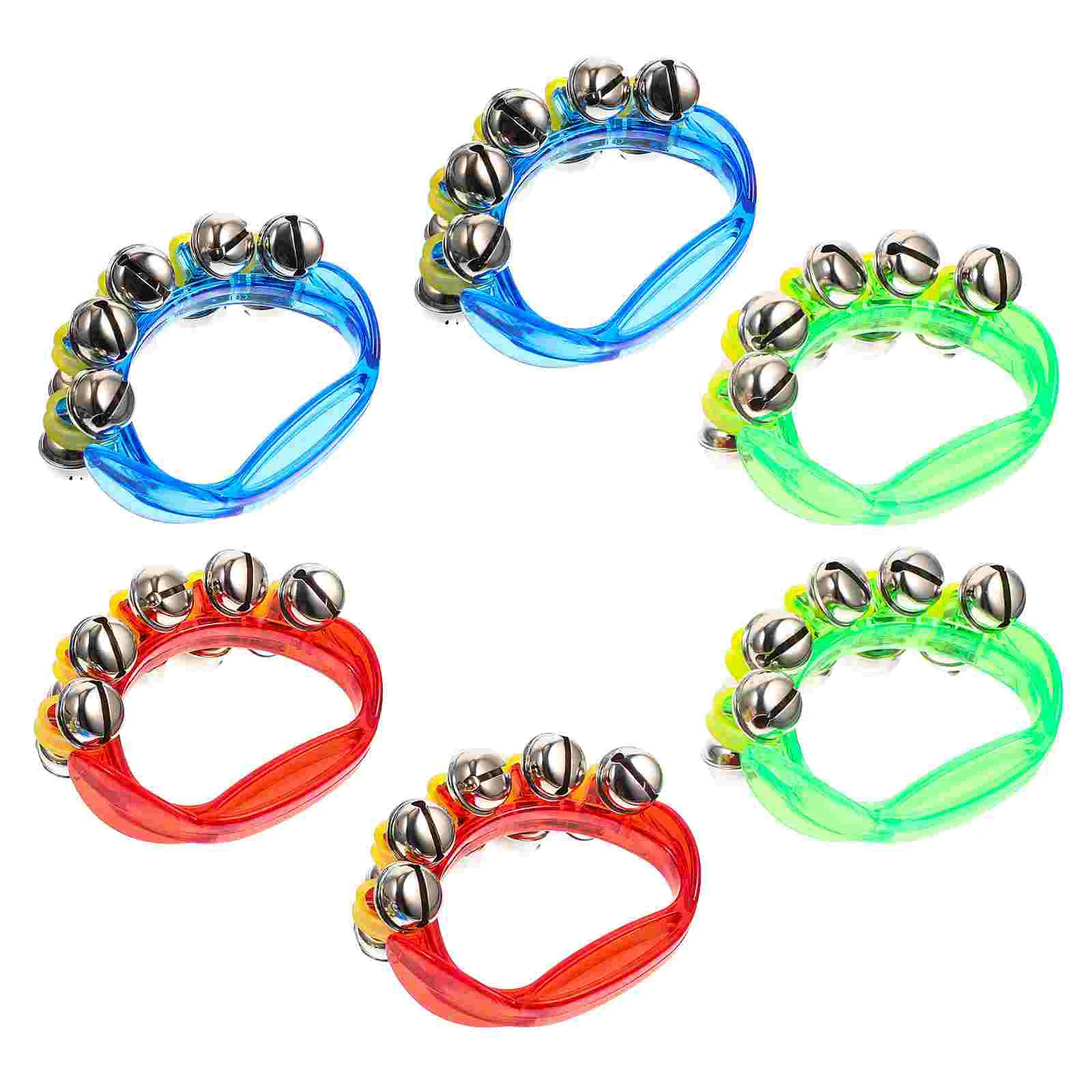 6 шт. музыкальные инструменты колокольчик встряхивающие колокольчики детские