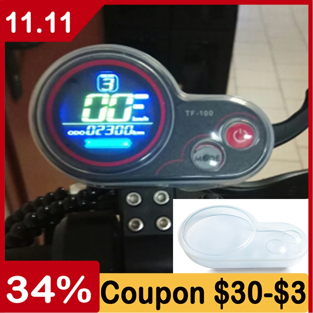 

Silicon Cover For Kugoo M4 Kaboo LCD Display WaterProof Transparent Protective Cap for Electric Scooter Instrument Dashboard