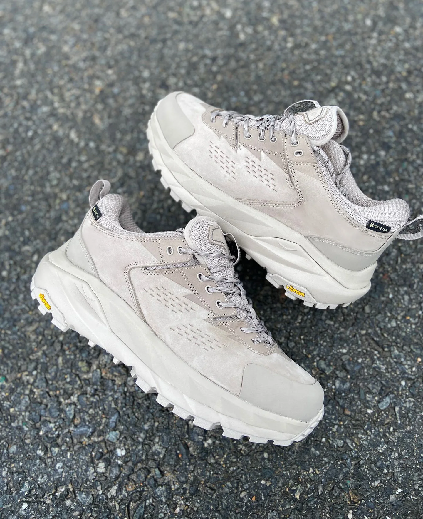 Men`s HK LOW GTX Genuine leather breathable anti-slip hiking trekking shoes mens outdoor waterproof walking camping shoes