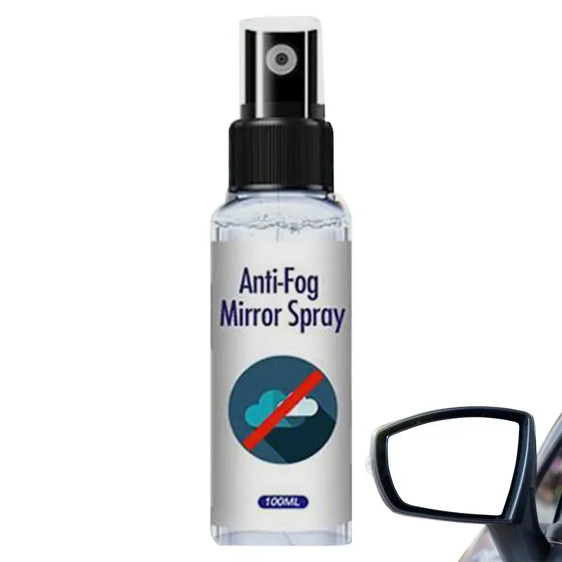 

1PC 100ml Anti-fog Agent Waterproof Rainproof Anit-fog Spray Car Window Glass Bathroom Cleaner Car Cleaning Car Accessories