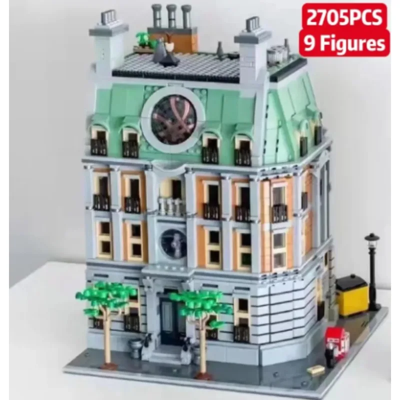 

Новинка 2022 г., конструктор «Доктор Странный санктум» из фильма «душ», уличный просмотр, набор кирпичей, игрушки MOC, подарок для детей