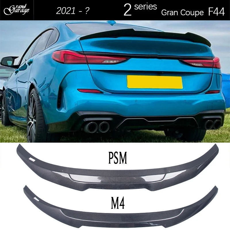 

3*3 3K саржевое углеродное волокно пылесос задний багажник спойлер Стайлинг автомобильное крыло для BMW 2 серии GC Gran Coupe F44