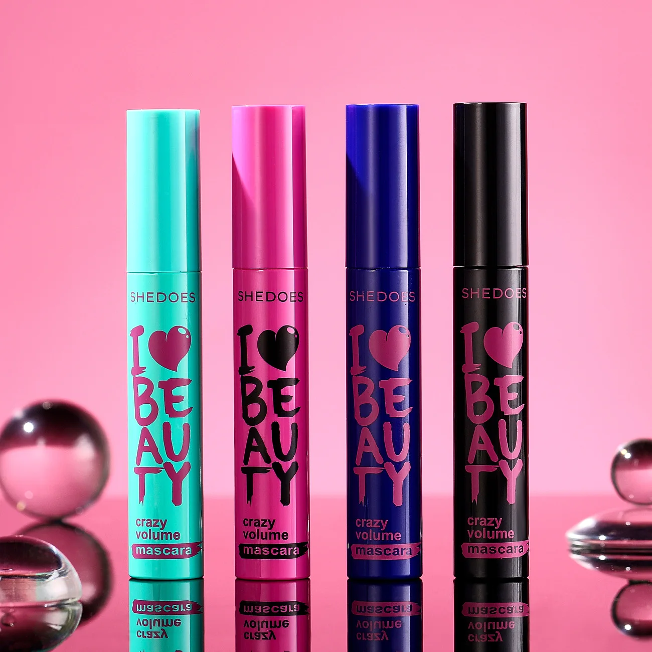 1 шт. тушь для ресниц Водостойкая густые волокна длинные завитки силиконовая