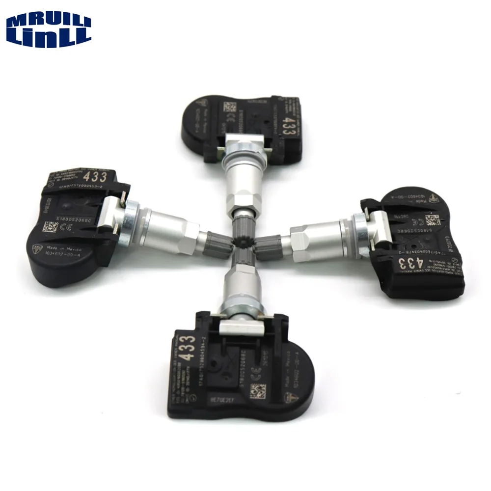 4 шт. новый датчик давления в шинах OEM 103460200A 433 МГц для Tesla Model 3, для Tesla Model S, для Tesla Model X, для Tesla Model Y