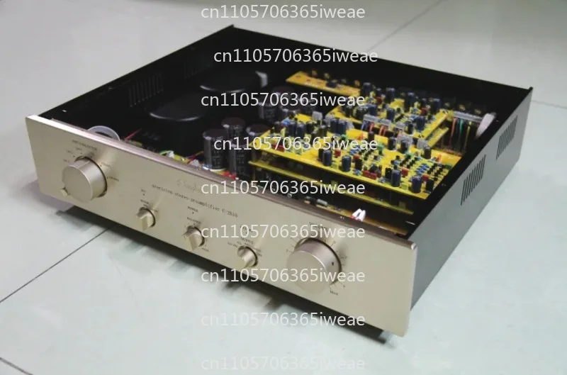 Фото Алюминиевый корпус Accuphase Gold Throat C-2810 (только корпус), L445 * W378 * H100мм №1
