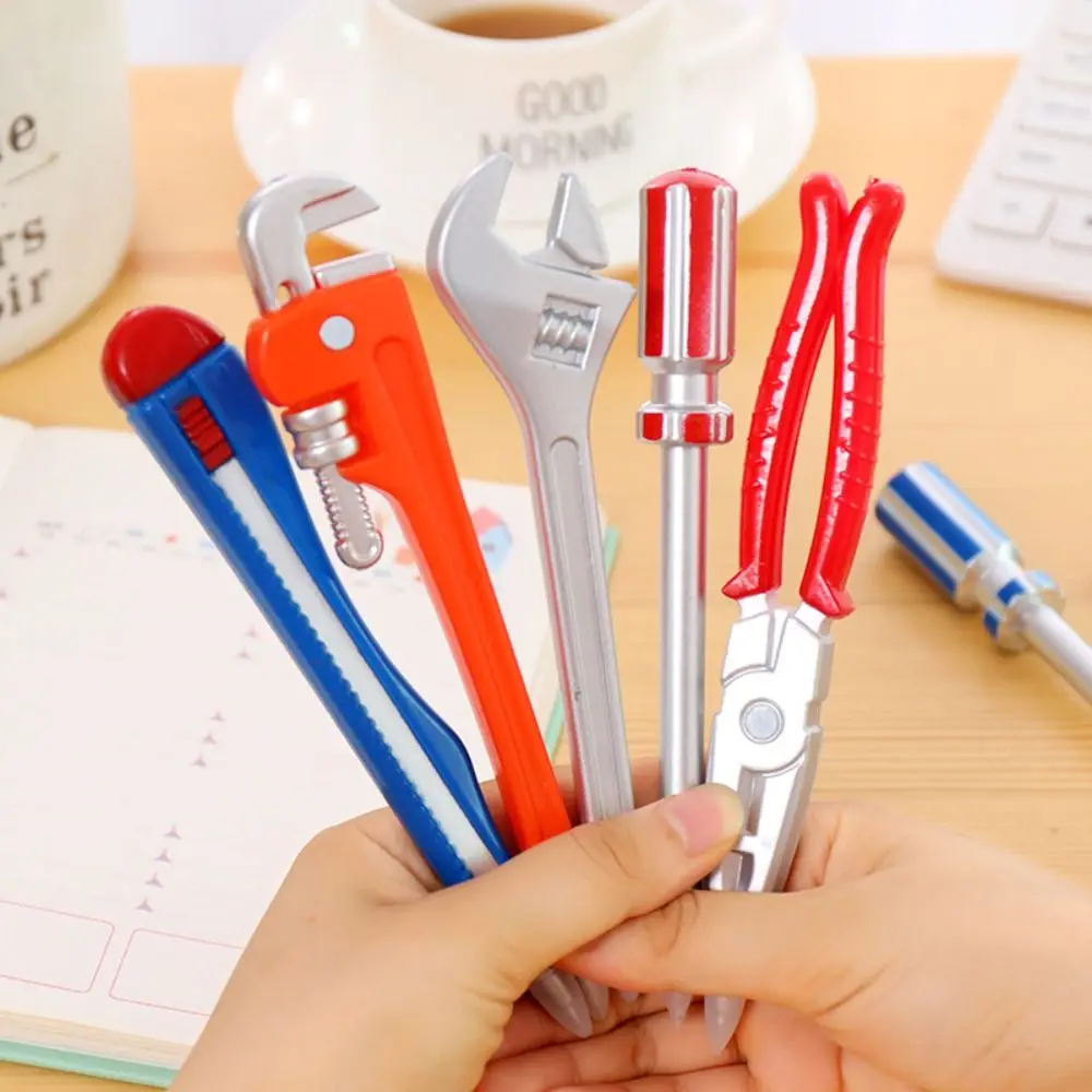 

Hammers Wrenches Pliers Screwdrivers Signature Pen Ballpoint Pen Gel Pen Simulation Hardware Tools Pen Writing Tool