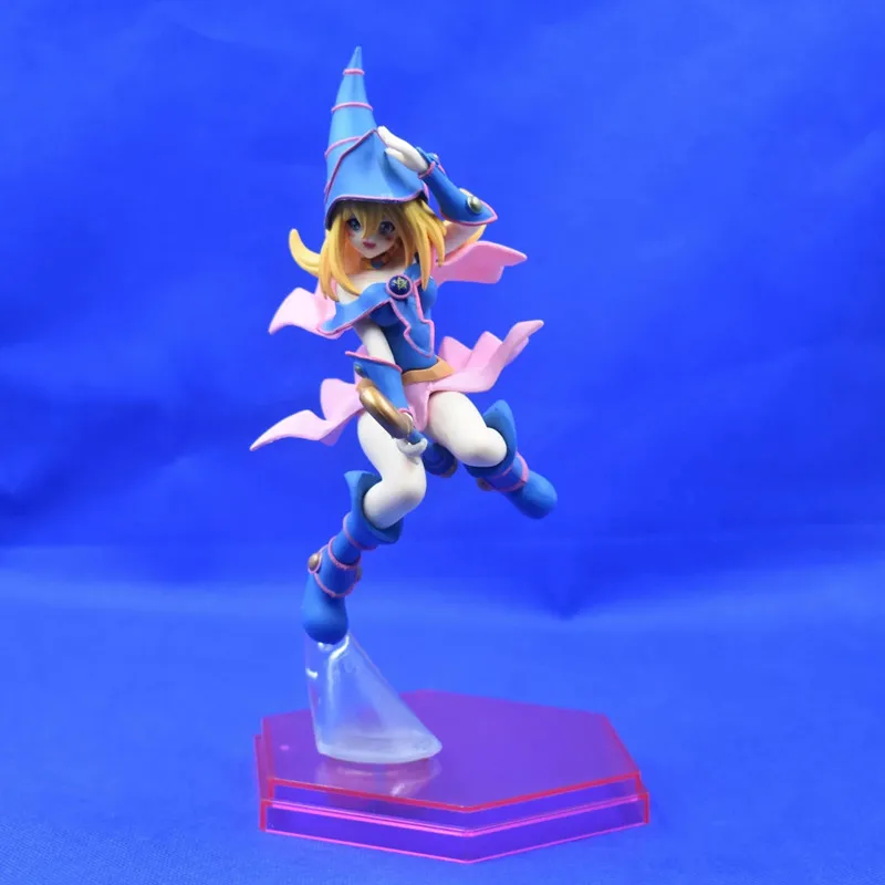 

Аниме Yu-Gi-Oh! Экшн-фигурка из ПВХ «черная волшебная девушка», Коллекционная модель, кукла, игрушка 21 см