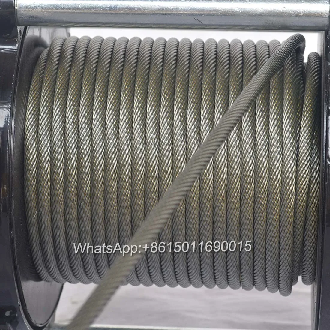 Многофункциональная электрическая лебедка с алюминиевым корпусом маленькая