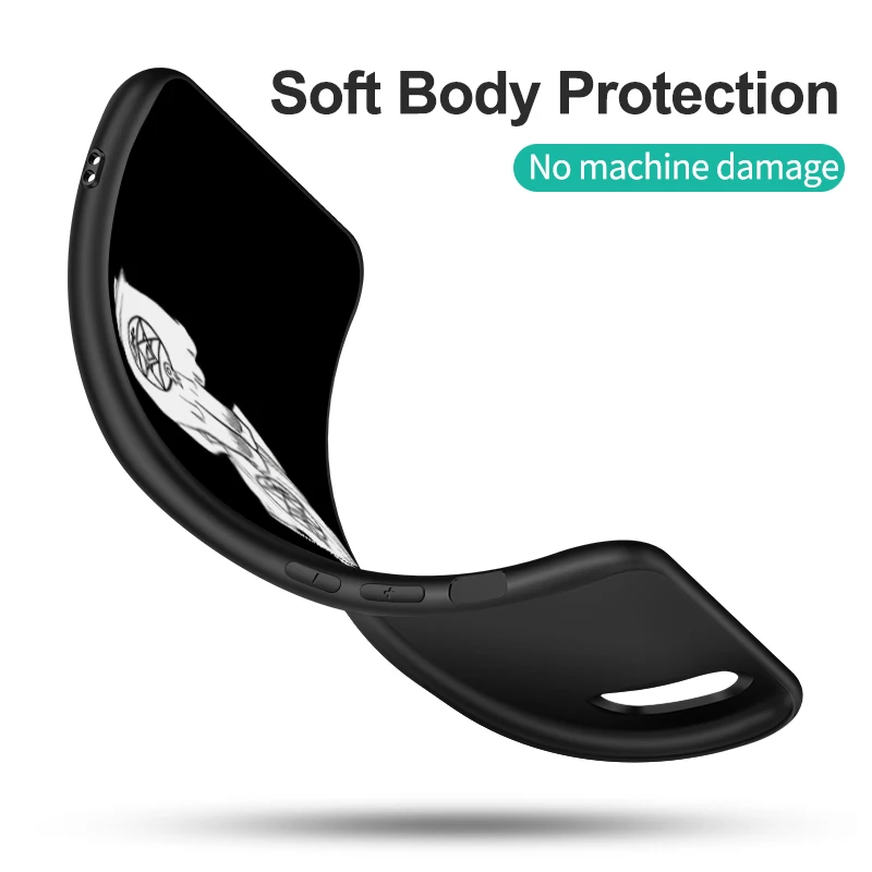 Черный чехол из ТПУ для Motorola Moto G13 G23 G53 G73 E13 E22 E22I телефона полностью металлический