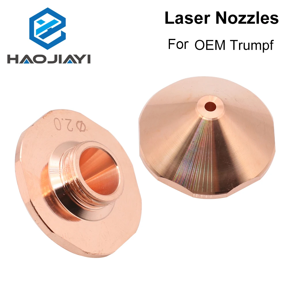 

Trumpf Laser Cutting Nozzles Caliber 0.8mm-1.7mm Single Layer Dia.24 for Fiber Laser Cutting Head