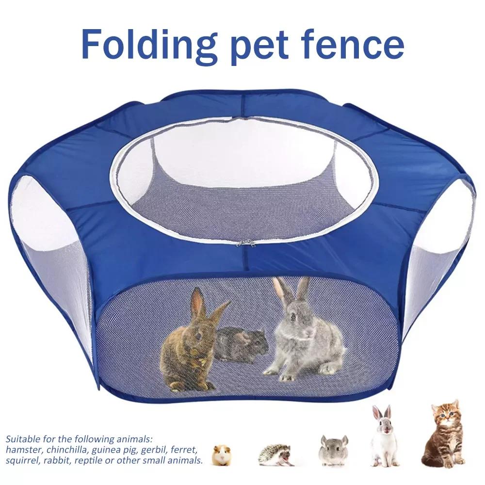 

Dog ＆ Cat accessories Pet House For Dogs Cats Tent Folding Kennel Dog Fence Rabbit Cage Playpen Outdoor Game For Puppy Kitten