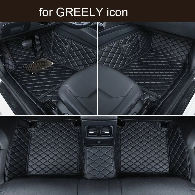 

Car Floor Mats for GREELY icon 2019-2020 Accessories Auto Carpets