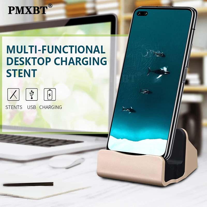 

Micro USB Type C Desktop Sync Cradle Charger USB C Quick Charge Dock Station Charging Holder For iPhone X Huawei Samsung Xiaomi