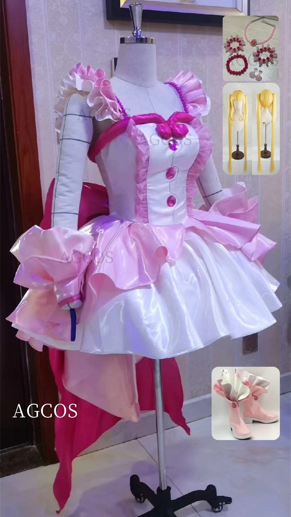 AGCOS 2 0 индивидуальный Костюм Русалки Мелодия наньями ручиа шиа бледное