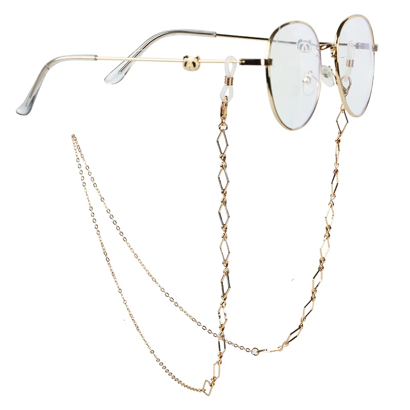 Новинка 2022 модная искусственная Золотая маска подвесная цепочка круглая в форме