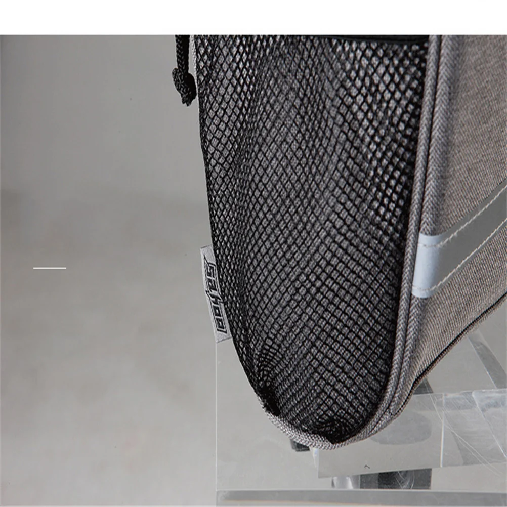 

1Pc Bag Motorcycle Handlebar Bag Bike Saddle Bag Front Waterproof Saddle Bag Bike Frame Pouch Bike Basket Pouch