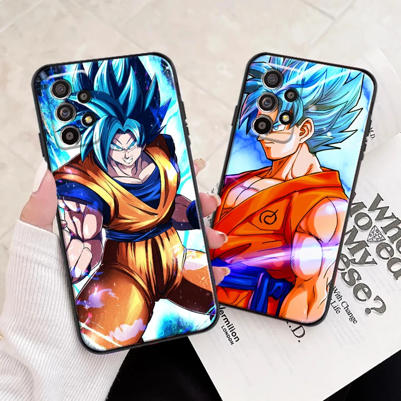 

Dragon Ball Super Saiyan For Samsung A11 A21S A31 A32 A41 A51 A71 A52 A72 4G 5G Phone Case Funda Silicone Cover Back Black