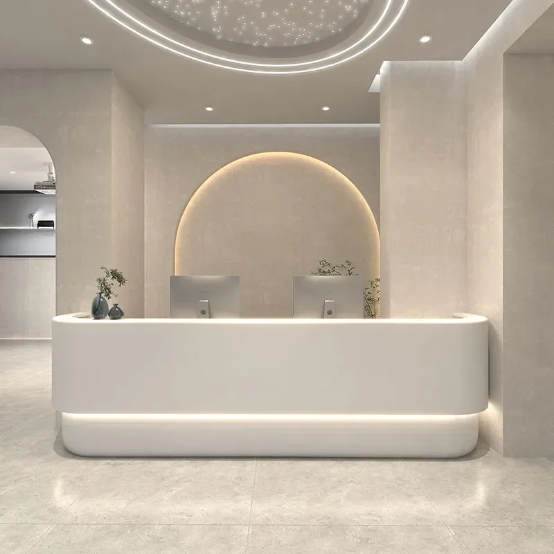 Стойка ресепшн Косметика Расширенный стол центр обслуживания клиентов