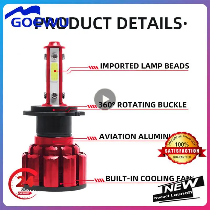 

Durable Led Car Headlight High Luminous Automobile Fog Light 8000lm Ip67 Waterproof Car Led Headlight Car Accessories 52w H13