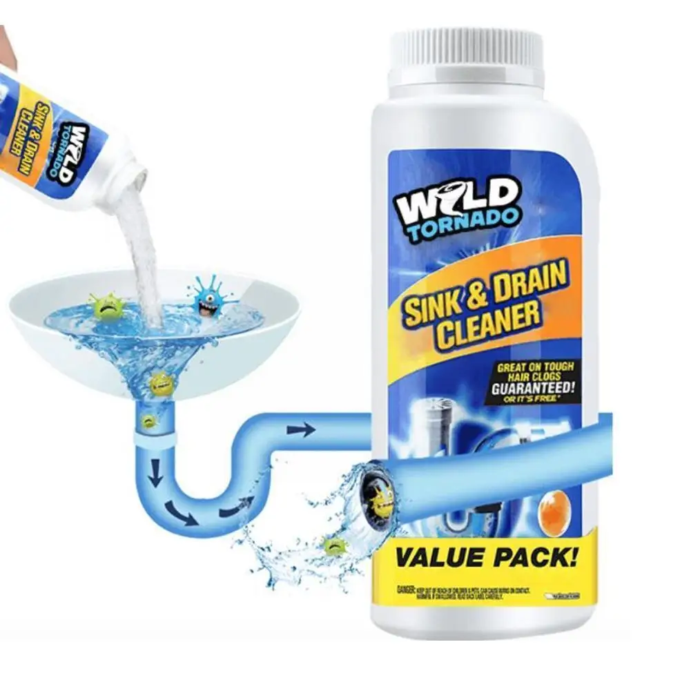 

Powerful Kitchen Pipe Dredging Agent Dredge Deodorant Sink DropShipping Sewer Drain Cleaner Cleaning Tools Fast Toilet J8C9