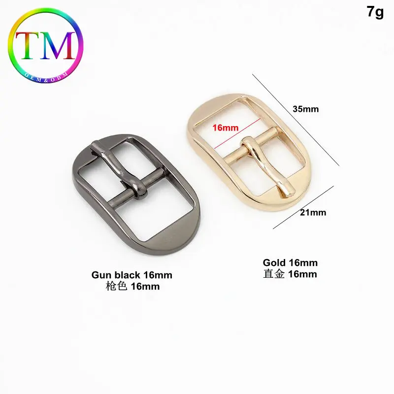 10-50Pcs 6Colors Adjustment Strap Belt Metal Pin Buckle Bag Straps Webbing Strap Clasp Diy Sew Hardware Accessories