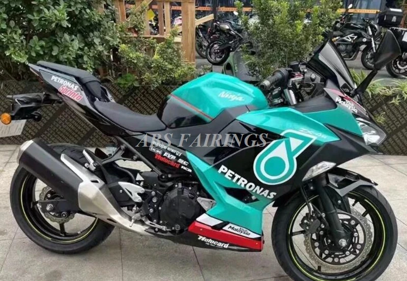 

Новый комплект обтекателей для кузова мотоцикла из АБС-пластика, подходит для ниндзя 400 2018-2019-2020-2021-2022 для ниндзя 400 искусственных пространств Малайзия