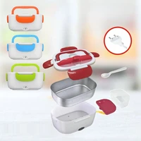 electric lunch box bento pluggable stainless steel heating lunch box home car portable