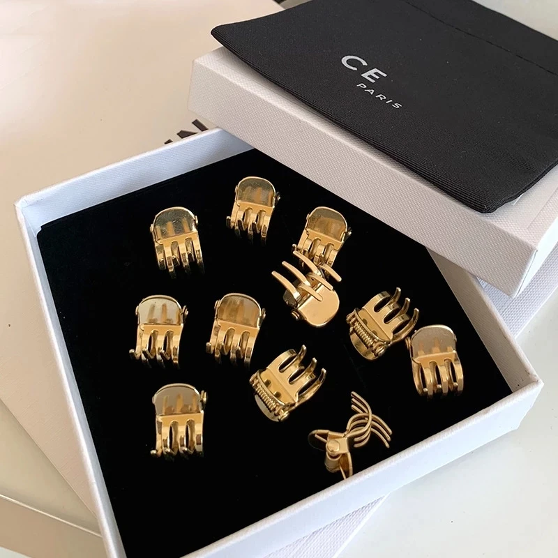 

Корейский черный женский маленький зажим для волос, модный мини-зажим для волос, зажим для челки, заколка для волос, аксессуары для волос для...