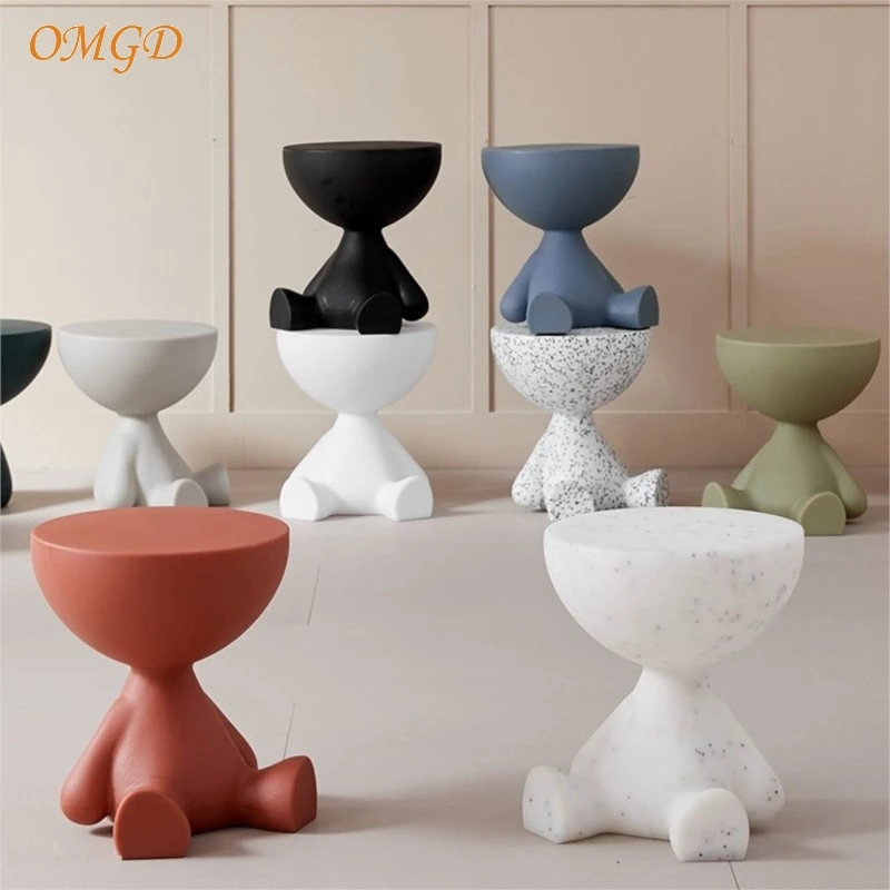 OMGD креативный маленький плоский бытовой журнальный столик для гостиной лежачий