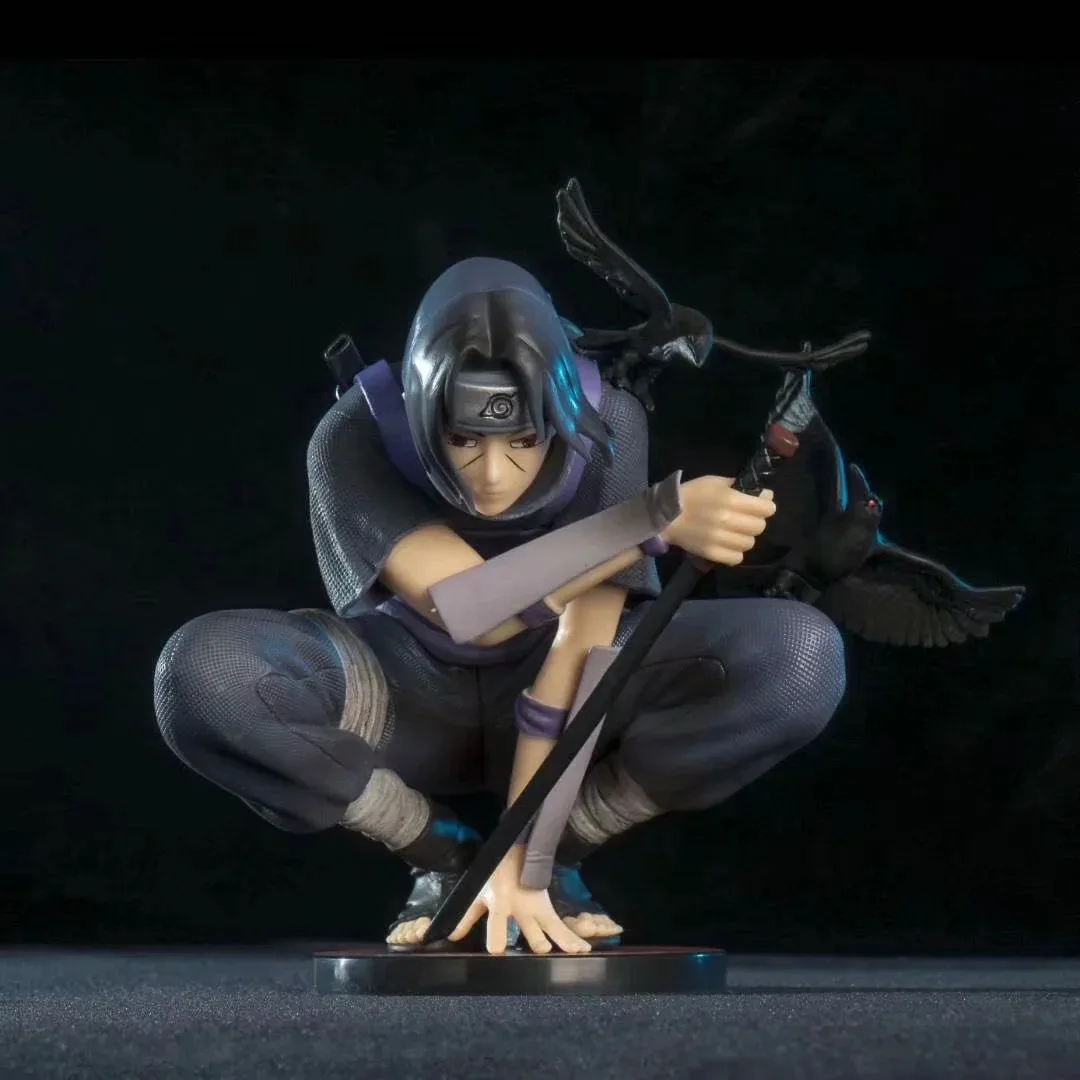 

Экшн-фигурка из аниме «Наруто», шипудэн, Акацуки, Учиха, Итачи, с вороной, ПВХ, Коллекционная модель, детские игрушки, кукла, подарки, 18 см