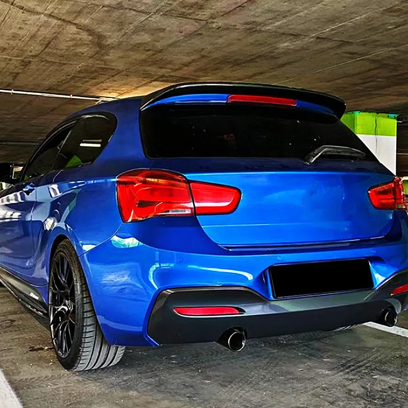 Фото Для BMW 1 серии 2012-2021 хэтчбек F20 F21 116i 120i 118i M135i M140i задняя крыша багажника автомобильный спойлер крылья тюнинговые аксессуары №4